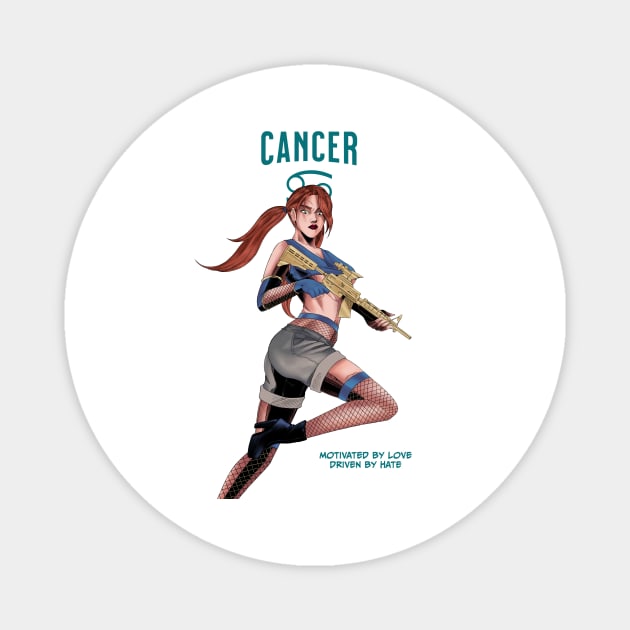 Cancer Magnet by sffuma